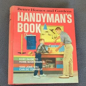 Better Homes And Gardens Handyman's Book. Mid Century Modern